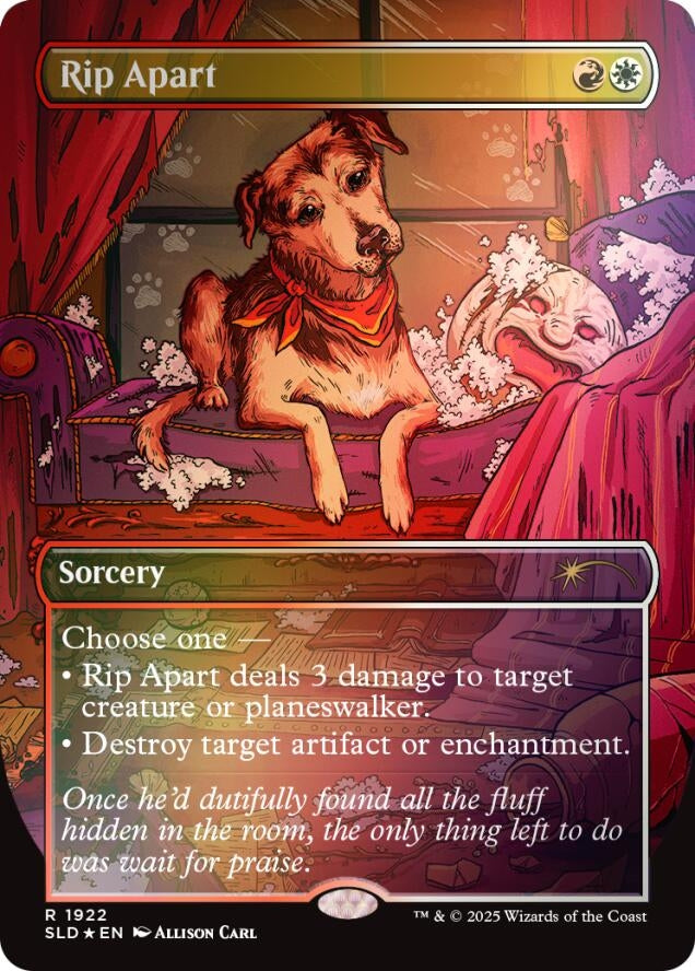 Image for Rip Apart (1922) (Rainbow Foil) (Secret Lair Drop Series) (1922) - Magic: The Gathering