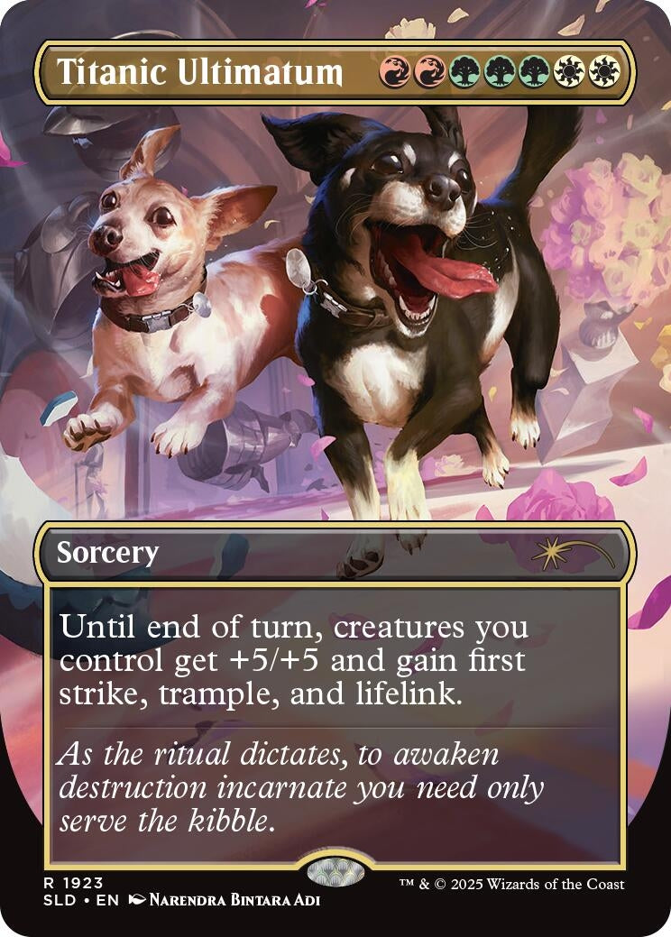 Image for Titanic Ultimatum (1923) (Secret Lair Drop Series) (1923) - Magic: The Gathering