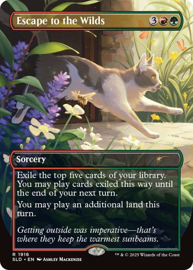 Image for Escape to the Wilds (1916) (Secret Lair Drop Series) (1916) - Magic: The Gathering