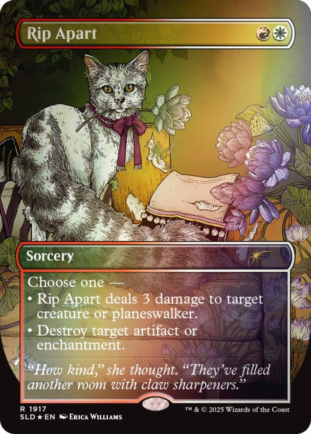 Image for Rip Apart (1917) (Rainbow Foil) (Secret Lair Drop Series) (1917) - Magic: The Gathering