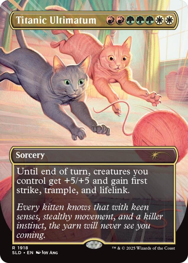 Image for Titanic Ultimatum (1918) (Secret Lair Drop Series) (1918) - Magic: The Gathering
