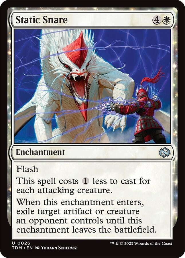 Image for Static Snare (Tarkir: Dragonstorm) (26) - Magic: The Gathering
