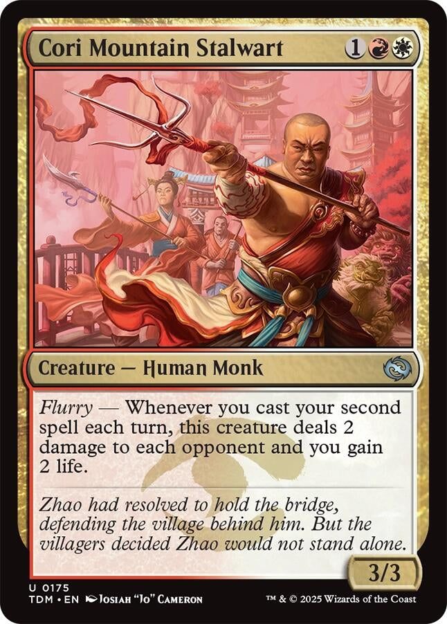 Image for Cori Mountain Stalwart (Tarkir: Dragonstorm) (175) - Magic: The Gathering