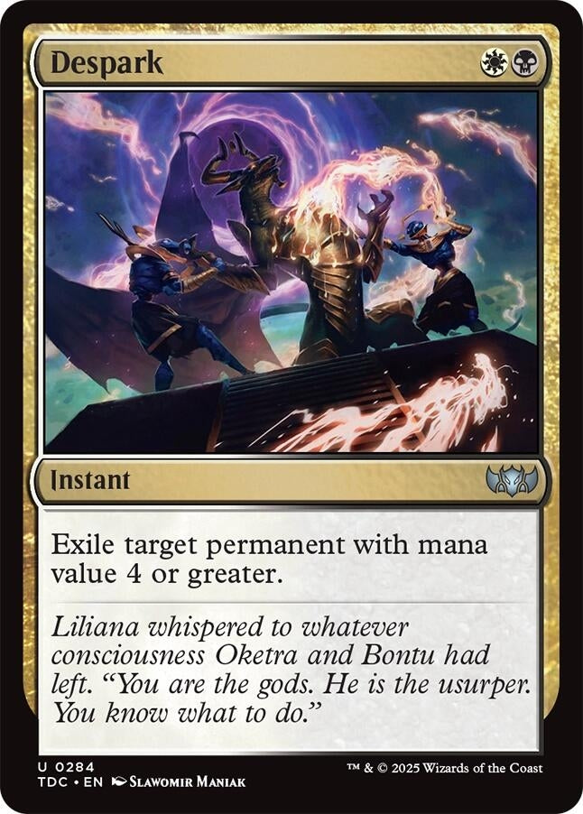 Image for Despark (Commander: Tarkir: Dragonstorm) (284) - Magic: The Gathering
