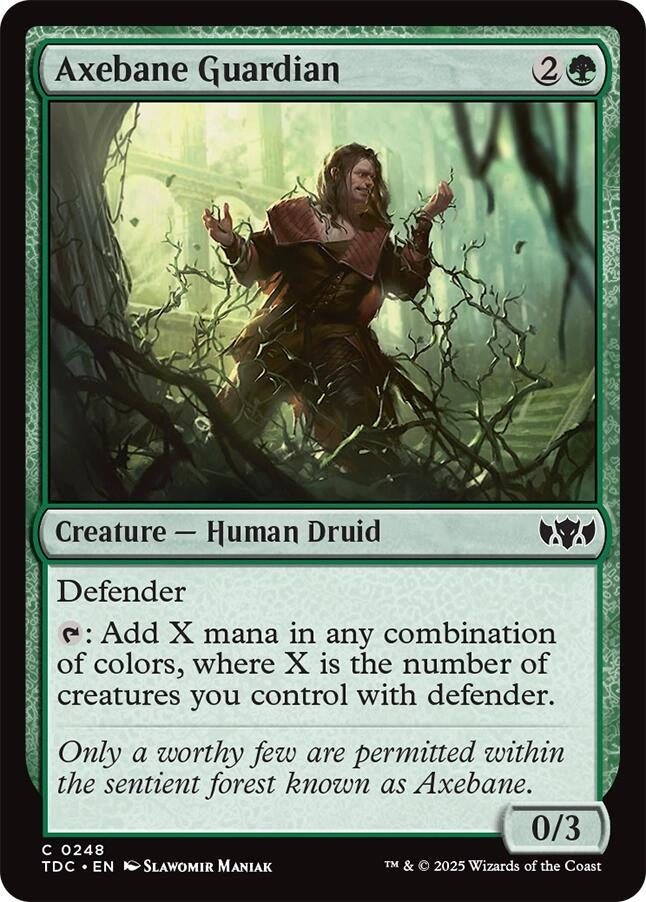 Image for Axebane Guardian (Commander: Tarkir: Dragonstorm) (248) - Magic: The Gathering