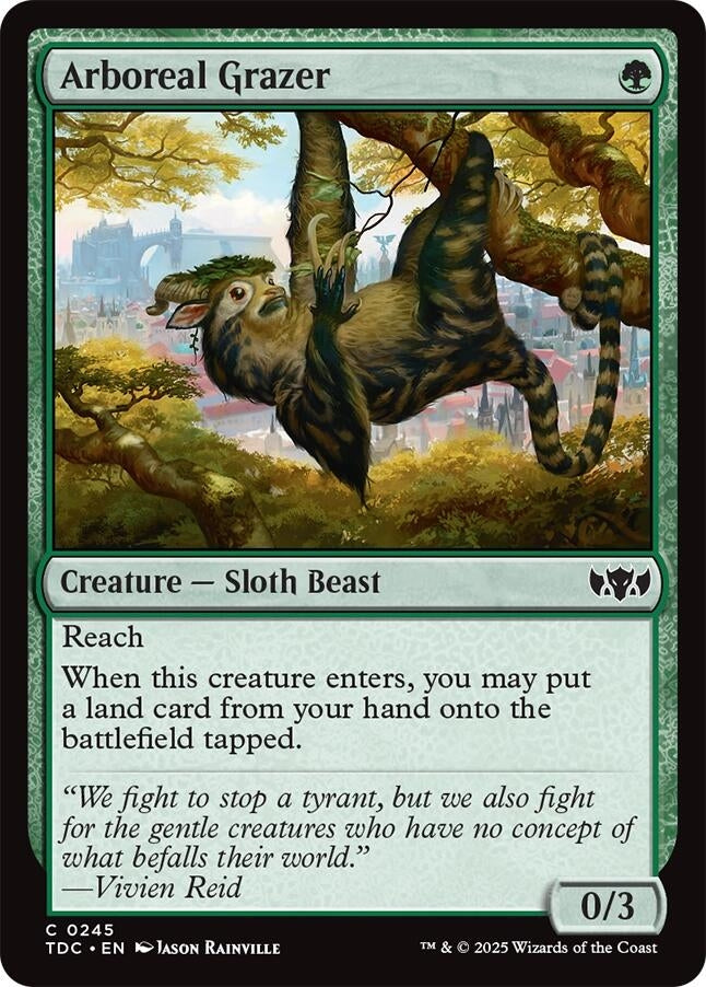 Image for Arboreal Grazer (Commander: Tarkir: Dragonstorm) (245) - Magic: The Gathering