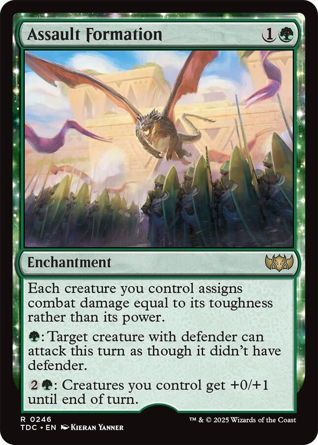 Image for Assault Formation (Commander: Tarkir: Dragonstorm) (246) - Magic: The Gathering