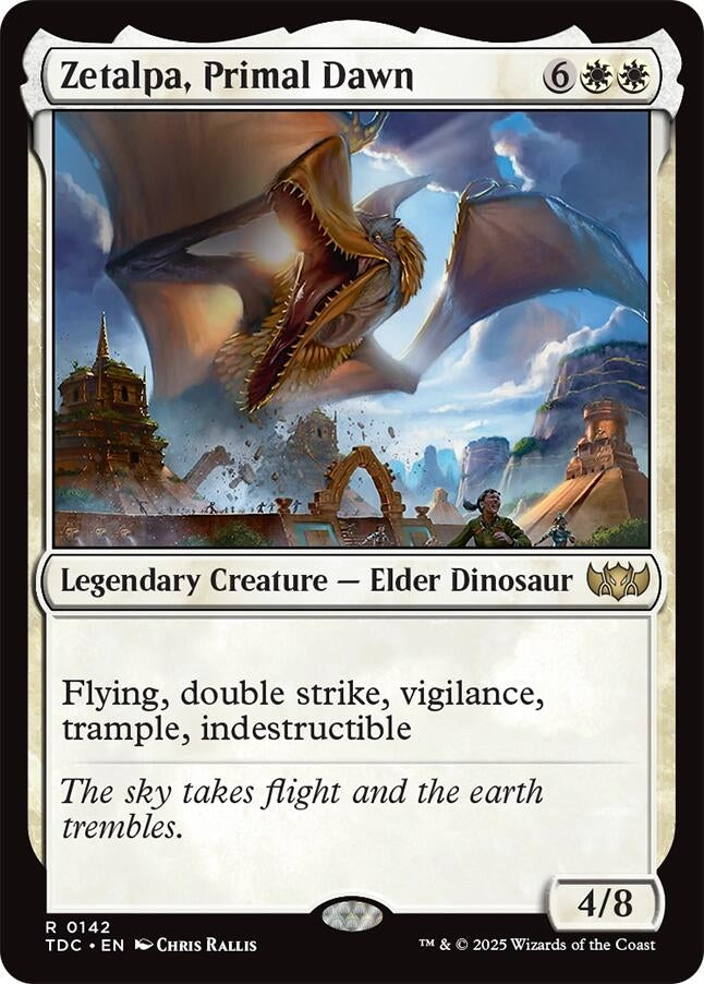 Image for Zetalpa, Primal Dawn (Commander: Tarkir: Dragonstorm) (142) - Magic: The Gathering