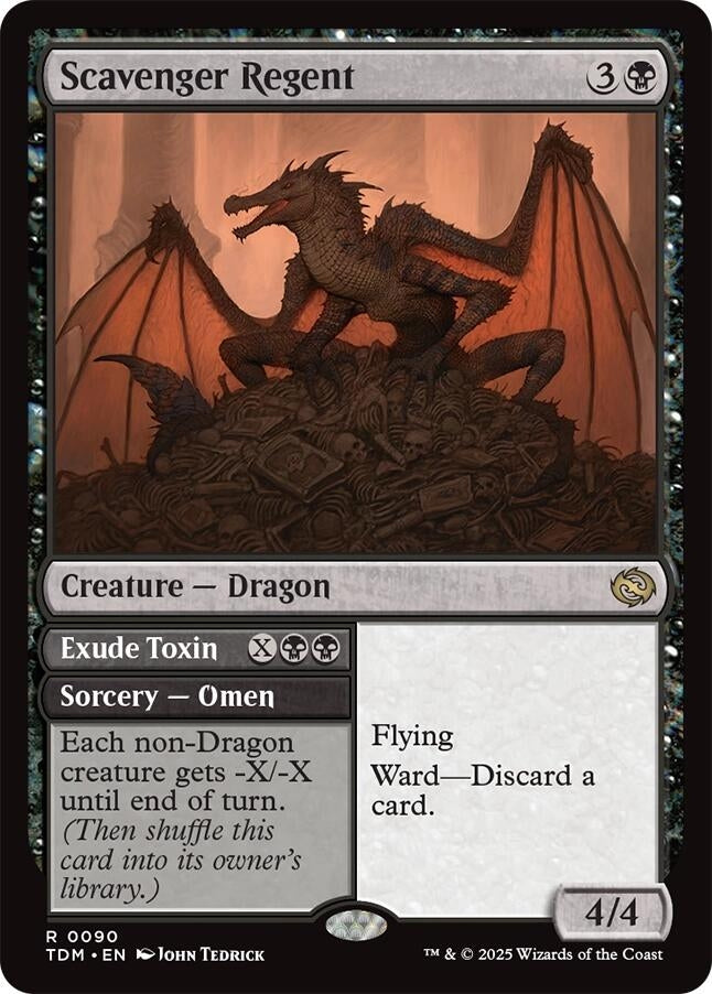 Image for Scavenger Regent (Tarkir: Dragonstorm) (90) - Magic: The Gathering