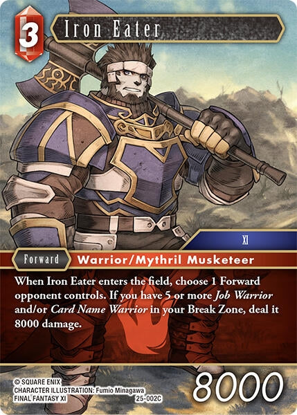 Image for Iron Eater (Tears of the Planet) (25-002C) - Final Fantasy TCG