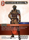 Image for AVALANCHE Member (Tears of the Planet) (25-003C) - Final Fantasy TCG