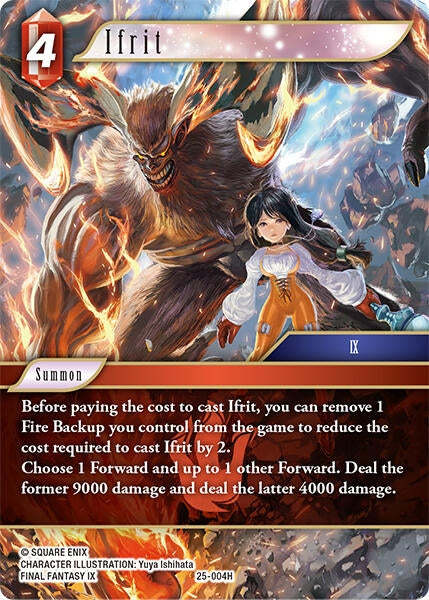 Image for Ifrit (Tears of the Planet) (25-004H) - Final Fantasy TCG