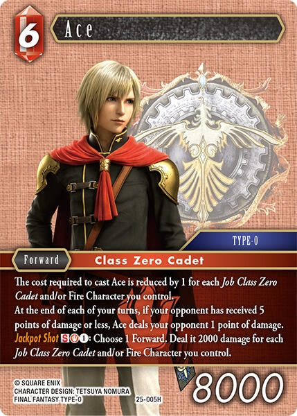 Image for Ace (Tears of the Planet) (25-005H) - Final Fantasy TCG