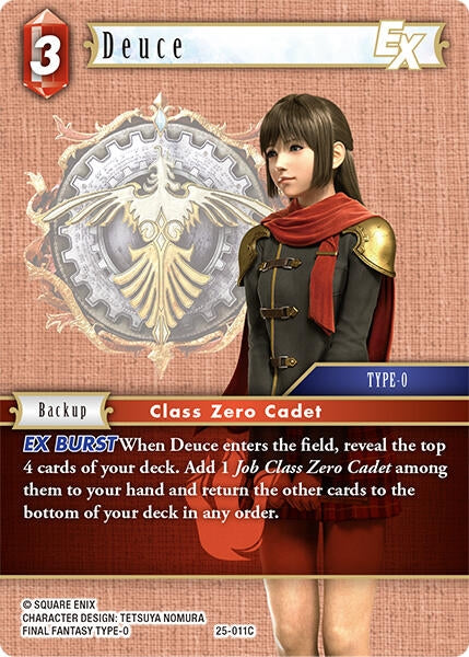 Image for Deuce EX (Tears of the Planet) (25-011C) - Final Fantasy TCG