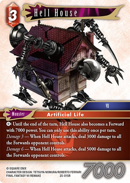 Image for Hell House (Tears of the Planet) (25-015R) - Final Fantasy TCG