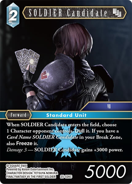 Image for SOLDIER Candidate (25-026C) (Tears of the Planet) (25-026C) - Final Fantasy TCG