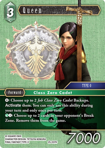 Image for Queen (Tears of the Planet) (25-037H) - Final Fantasy TCG
