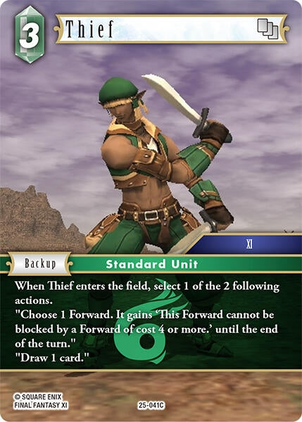 Image for Thief (Tears of the Planet) (25-041C) - Final Fantasy TCG