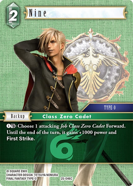 Image for Nine (Tears of the Planet) (25-046C) - Final Fantasy TCG