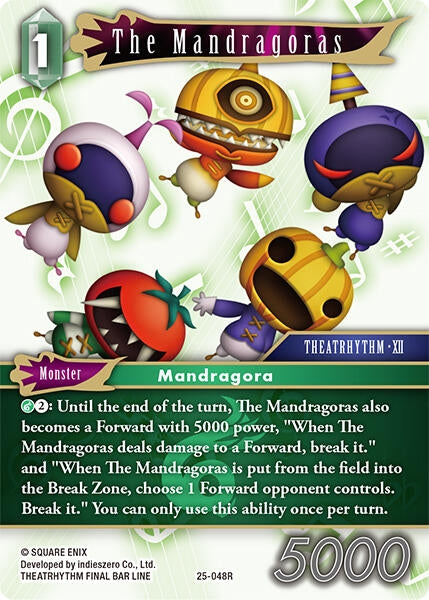 Image for The Mandragoras (Tears of the Planet) (25-048R) - Final Fantasy TCG