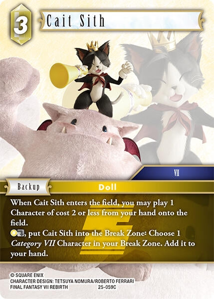 Image for Cait Sith (Tears of the Planet) (25-059C) - Final Fantasy TCG