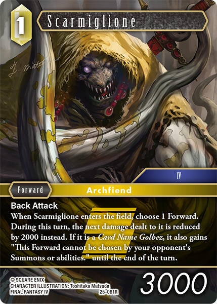 Image for Scarmiglione (Tears of the Planet) (25-061R) - Final Fantasy TCG
