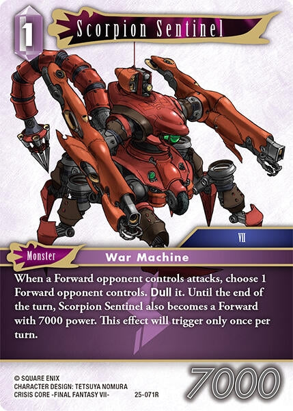 Image for Scorpion Sentinel (Tears of the Planet) (25-071R) - Final Fantasy TCG