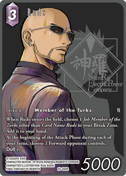 Image for Rude (Full Art) (Tears of the Planet) (25-084R) - Final Fantasy TCG