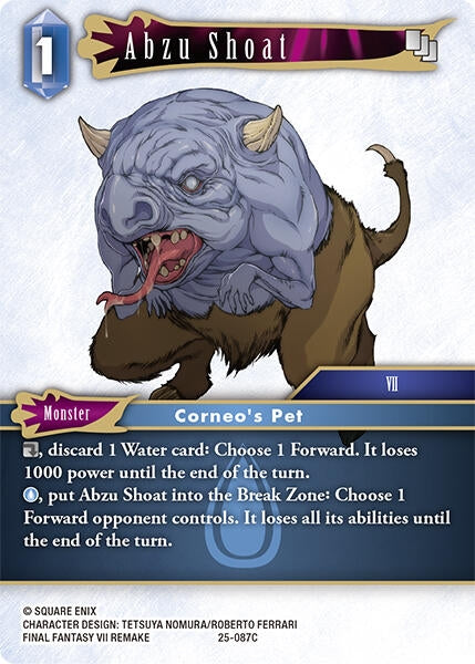 Image for Abzu Shoat (Tears of the Planet) (25-087C) - Final Fantasy TCG