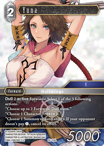 Image for Yuna (25-104L) (Tears of the Planet) (25-104L) - Final Fantasy TCG
