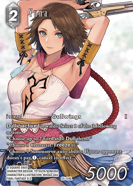 Image for Yuna (Full Art) (Tears of the Planet) (25-104L) - Final Fantasy TCG