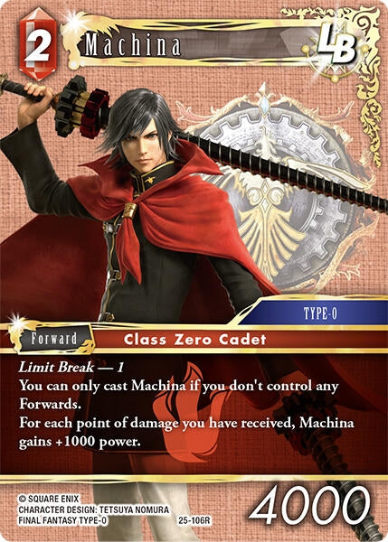 Image for Machina LB (Tears of the Planet) (25-106R) - Final Fantasy TCG