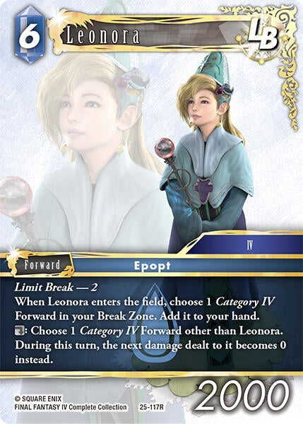 Image for Leonora LB (Tears of the Planet) (25-117R) - Final Fantasy TCG