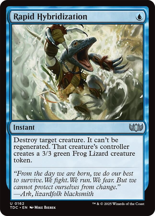 Image for Rapid Hybridization (Commander: Tarkir: Dragonstorm) (162) - Magic: The Gathering