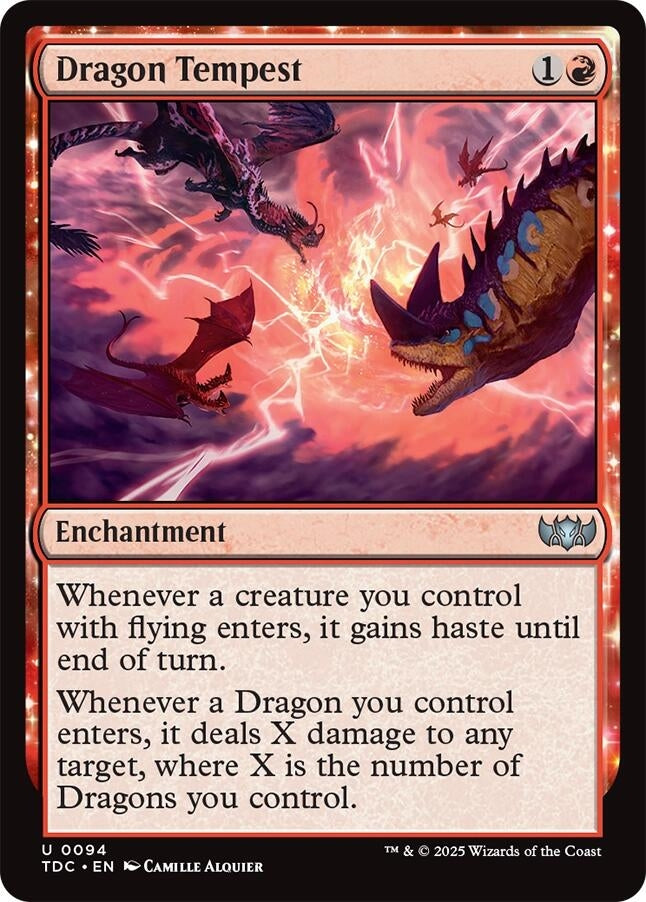 Image for Dragon Tempest (Commander: Tarkir: Dragonstorm) (94) - Magic: The Gathering