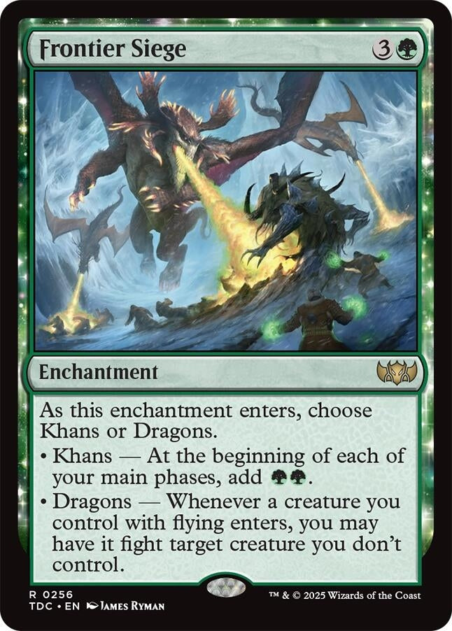 Image for Frontier Siege (Commander: Tarkir: Dragonstorm) (256) - Magic: The Gathering