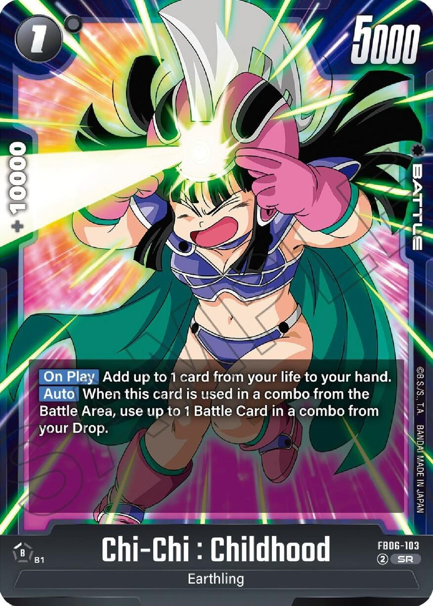 Image for Chi-Chi : Childhood - FB06-103 (Rivals Clash) (FB06-103) - Dragon Ball Super: Fusion World