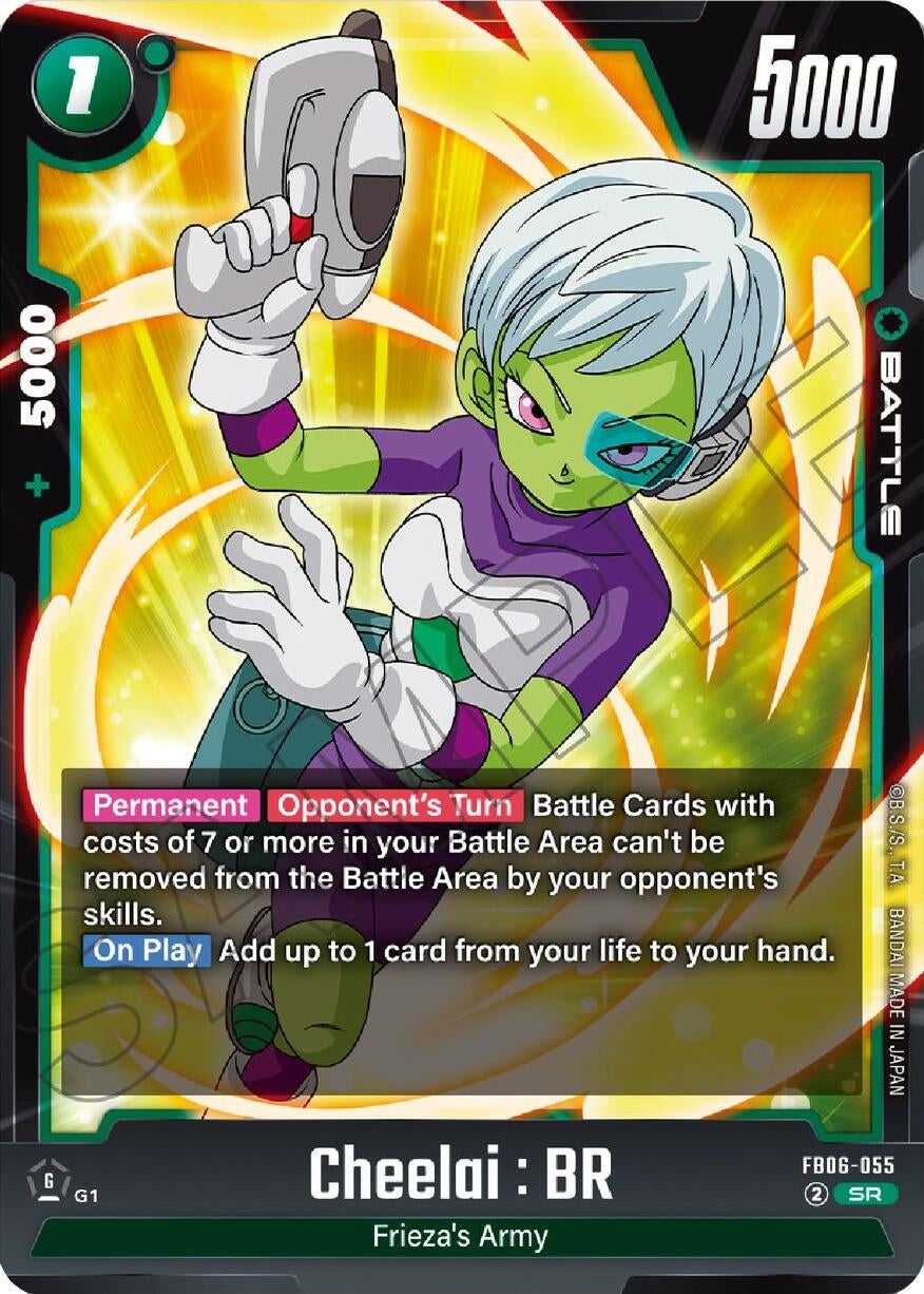 Image for Cheelai : BR - FB06-055 (Rivals Clash) (FB06-055) - Dragon Ball Super: Fusion World