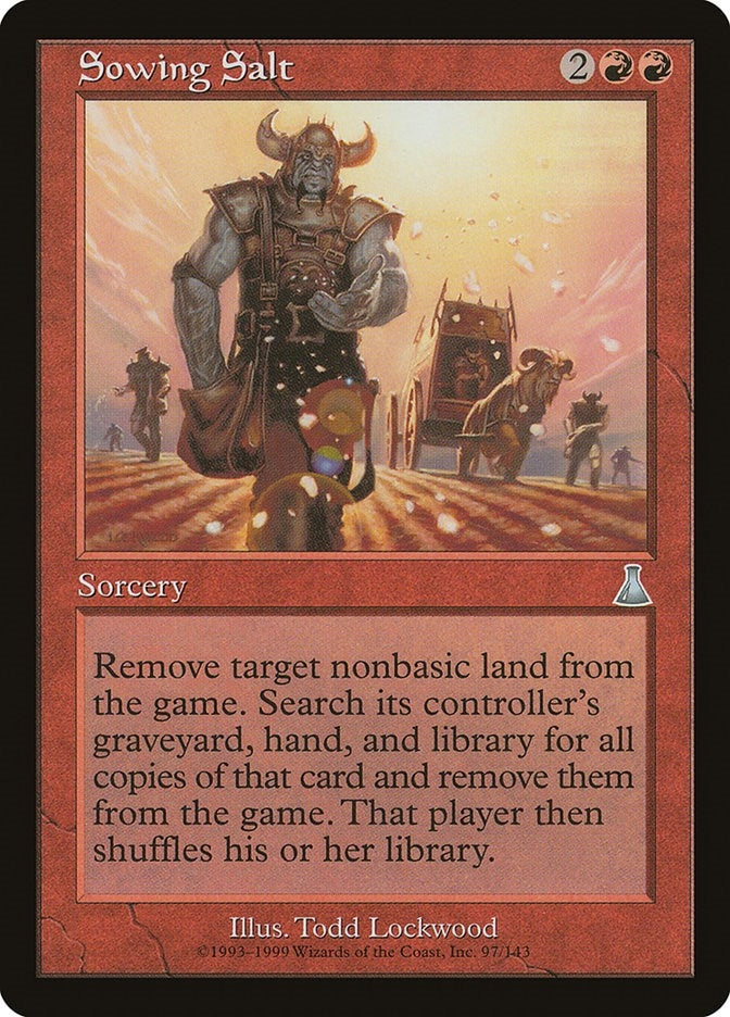 Image for Sowing Salt (Urza's Destiny) (97) - Magic: The Gathering