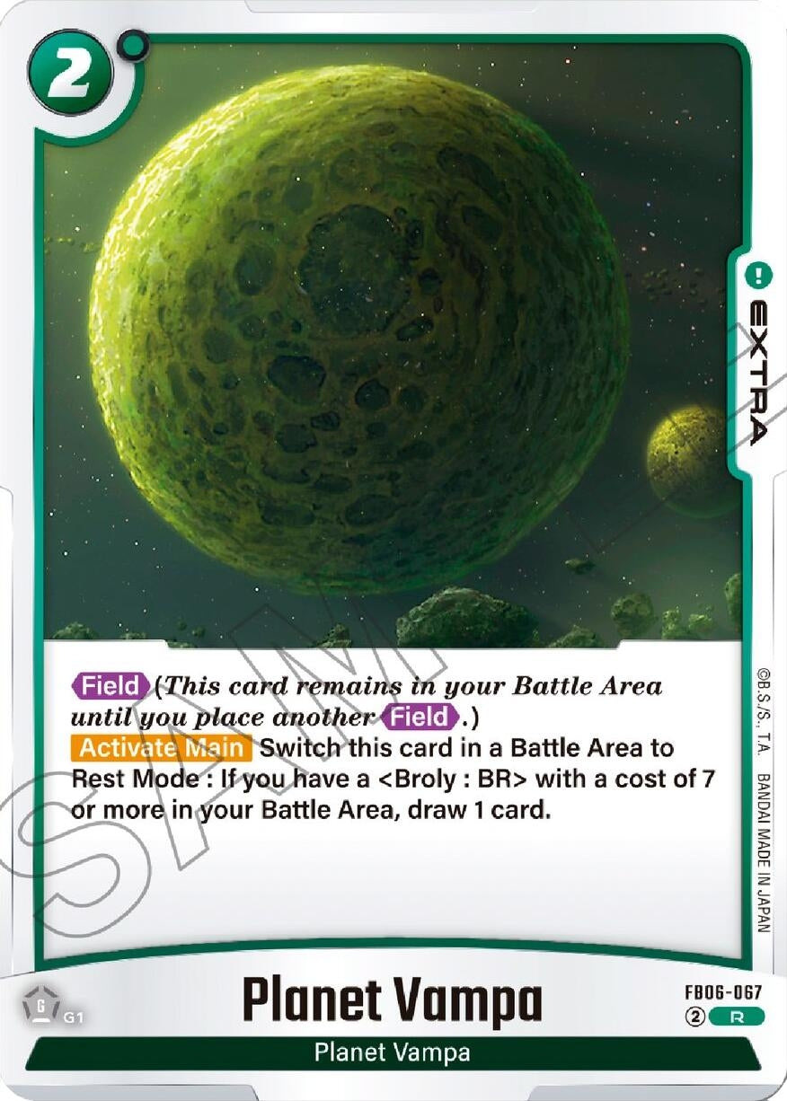 Image for Planet Vampa (Rivals Clash) (FB06-067) - Dragon Ball Super: Fusion World