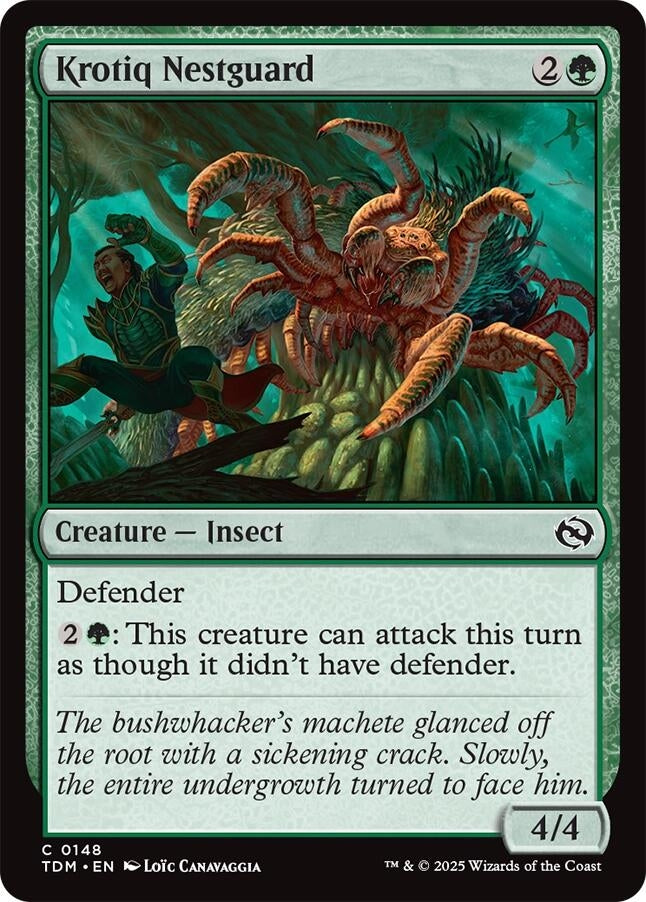 Image for Krotiq Nestguard (Tarkir: Dragonstorm) (148) - Magic: The Gathering