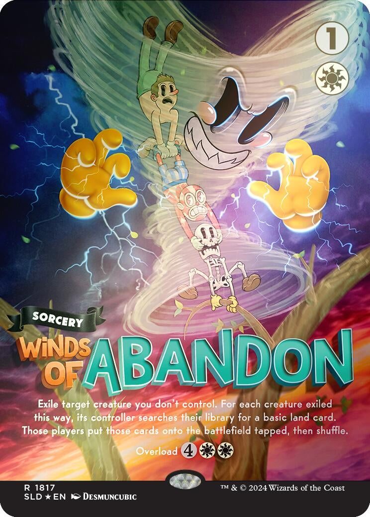 Image for Winds of Abandon (Rainbow Foil) (Secret Lair Drop Series) (1817) - Magic: The Gathering