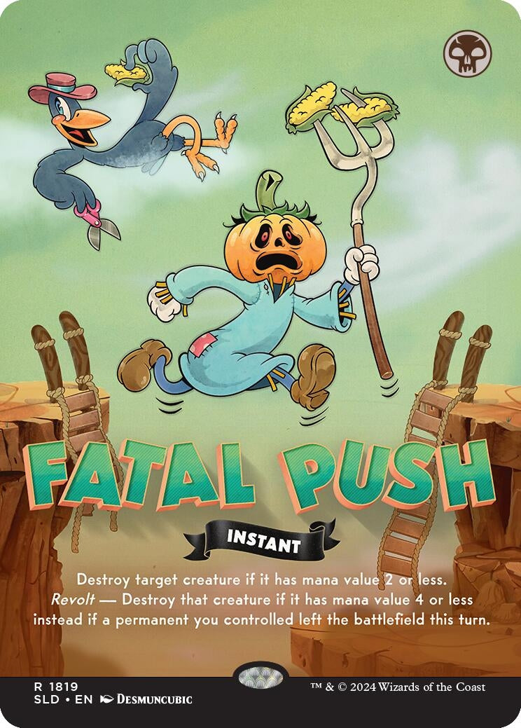 Image for Fatal Push (1819) (Secret Lair Drop Series) (1819) - Magic: The Gathering