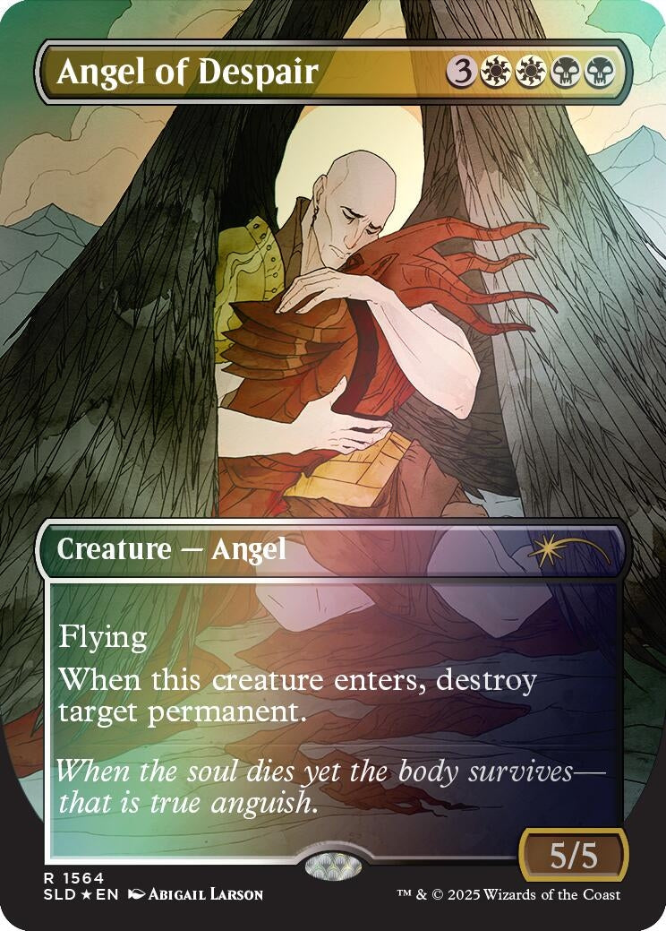 Image for Angel of Despair (Rainbow Foil) (Secret Lair Drop Series) (1564) - Magic: The Gathering