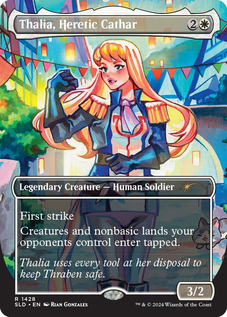 Image for Thalia, Heretic Cathar (Secret Lair Drop Series) (1428) - Magic: The Gathering