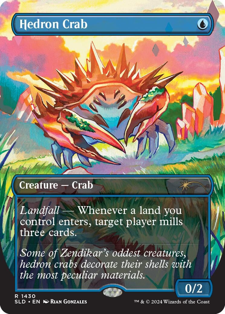 Image for Hedron Crab (Secret Lair Drop Series) (1430) - Magic: The Gathering