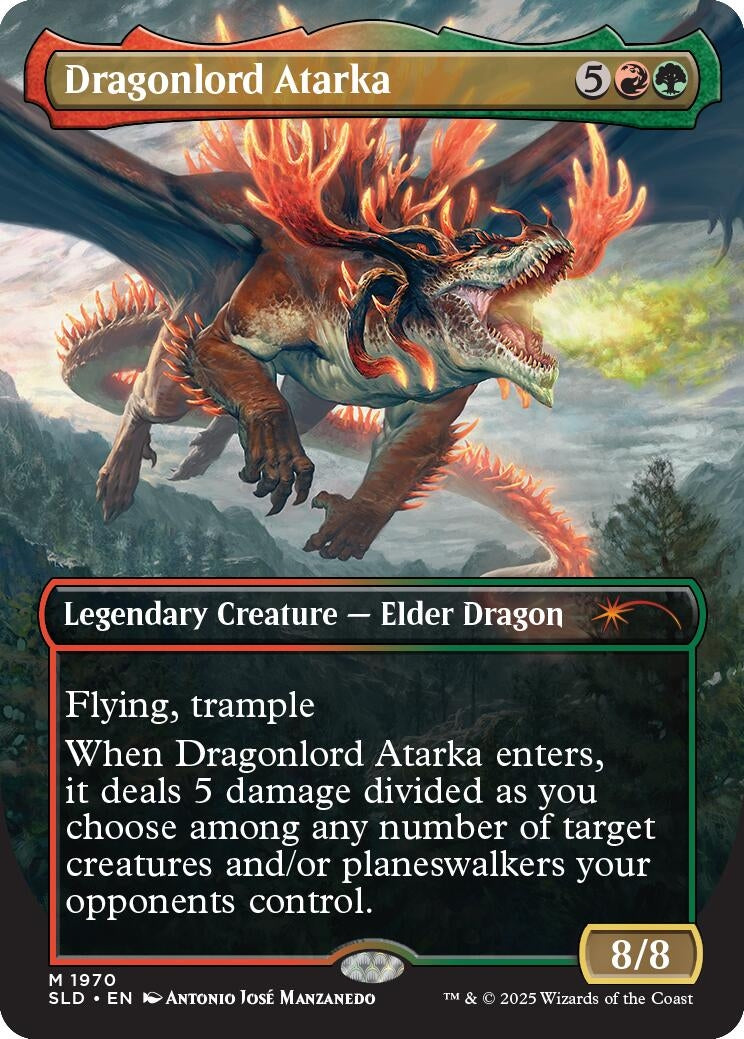 Image for Dragonlord Atarka (Secret Lair Drop Series) (1970) - Magic: The Gathering