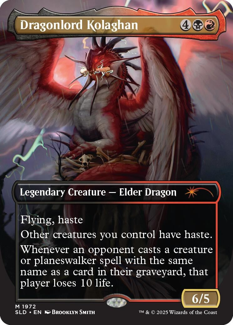 Image for Dragonlord Kolaghan (1972) (Secret Lair Drop Series) (1972) - Magic: The Gathering