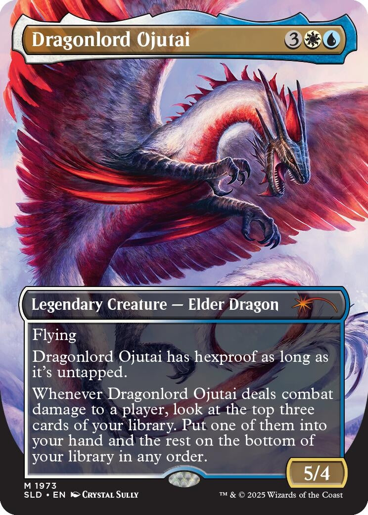 Image for Dragonlord Ojutai (Secret Lair Drop Series) (1973) - Magic: The Gathering