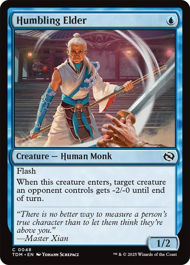 Image for Humbling Elder (Tarkir: Dragonstorm) (48) - Magic: The Gathering